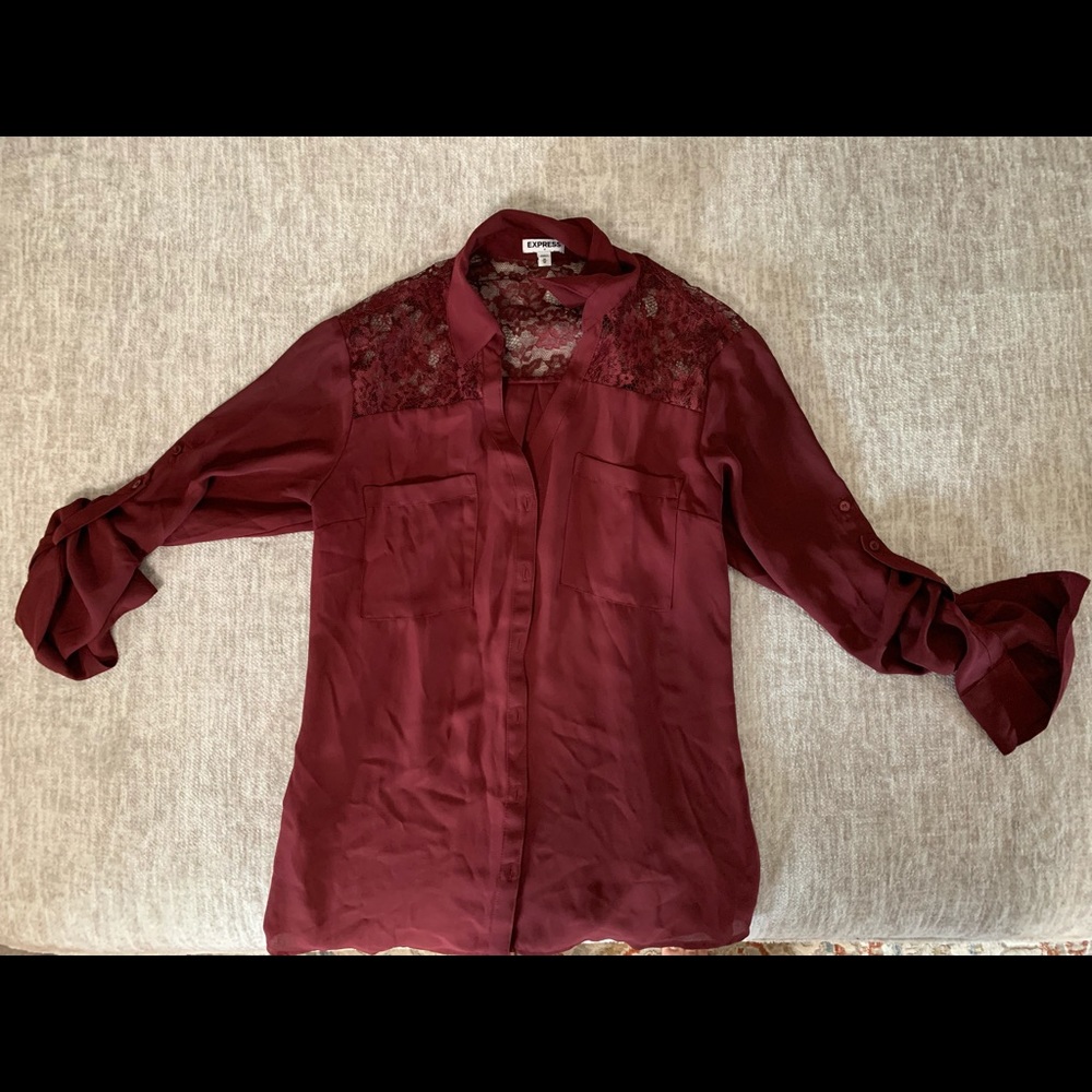 Button down blouse - Picture 2 of 2
